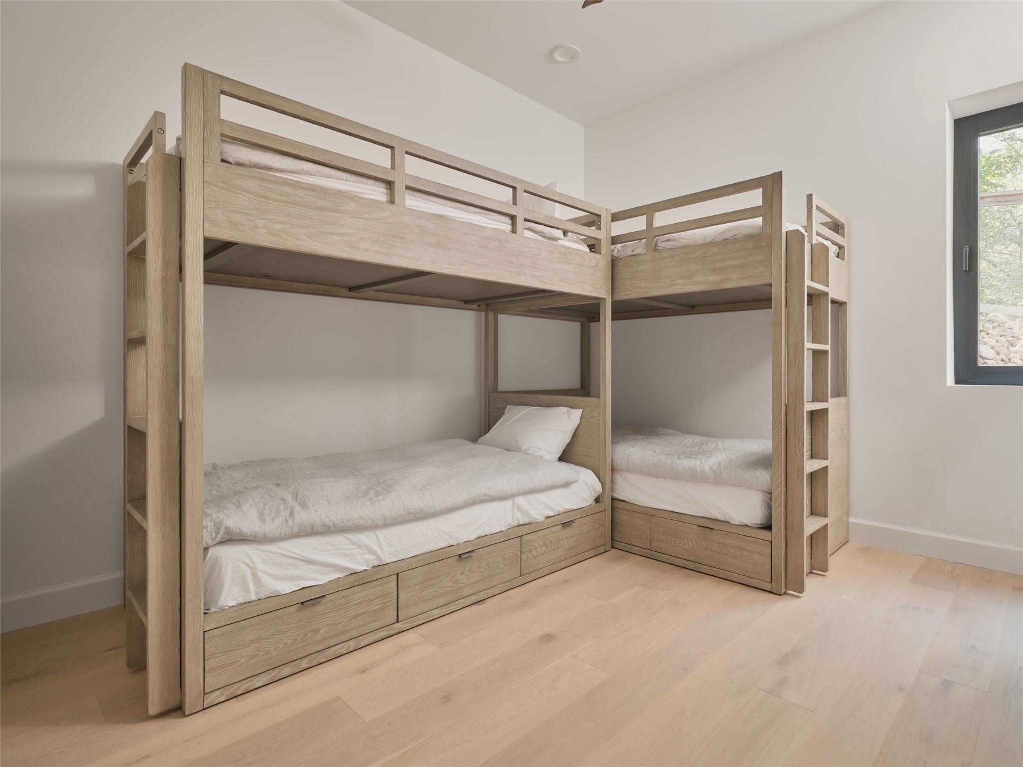 3214 Smoky Ridge, Unit LOT A Austin, TX 78730 - Photo 22 of 32 a bedroom with a bed and a window