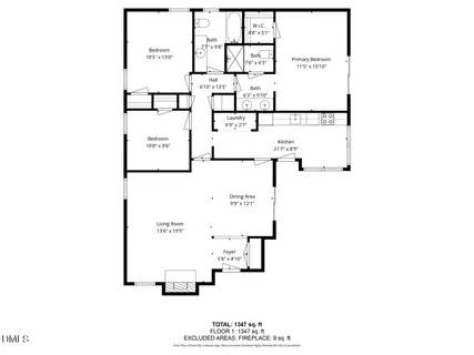 a house with trees in front of it