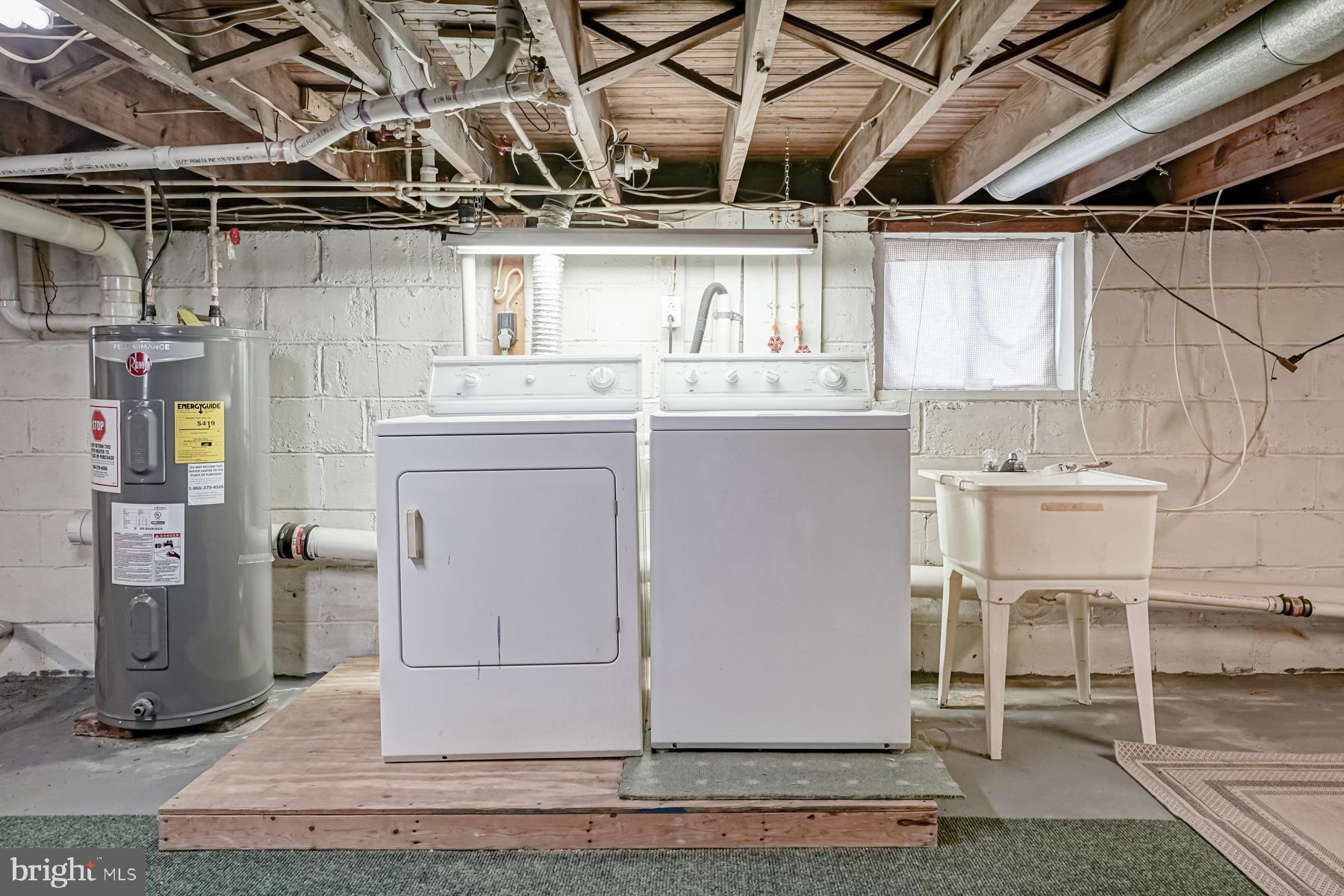 56 Oak Street Pennsville, NJ 08070 - Photo 22 of 40 Washer/Dryer in the basement
