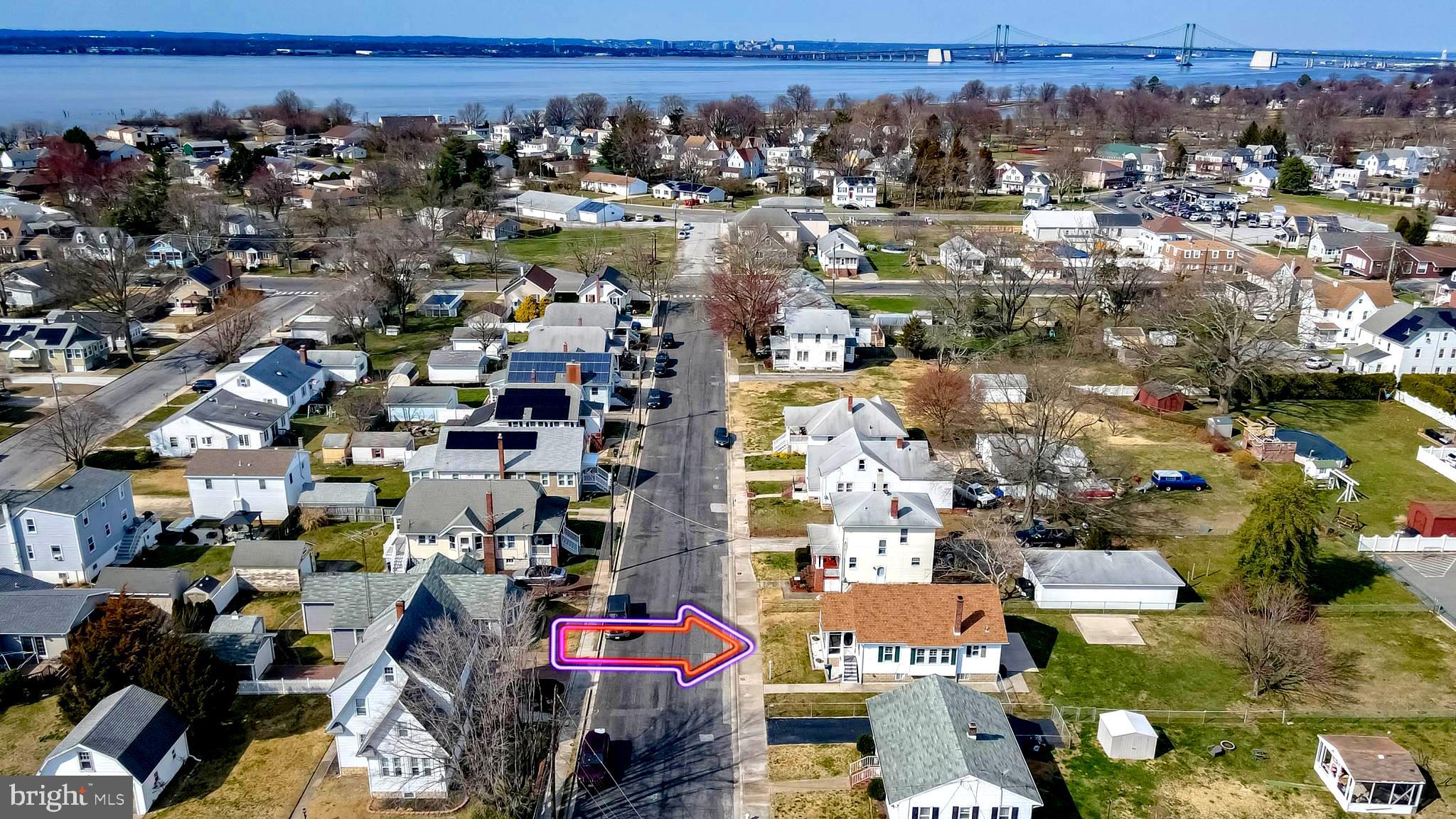 56 Oak Street Pennsville, NJ 08070 - Photo 36 of 40 Delaware Memorial Bridge in the distance