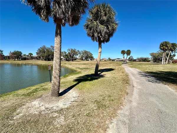 a view of lake with houses