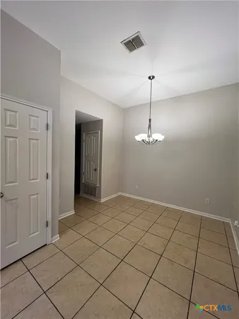 a view of a room with window