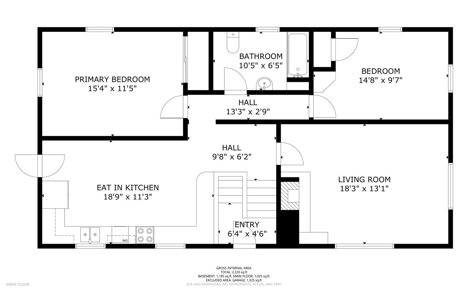 413 North Pond Road Winslow, ME 04901 - Photo 50 of 52 22 1st floor plan