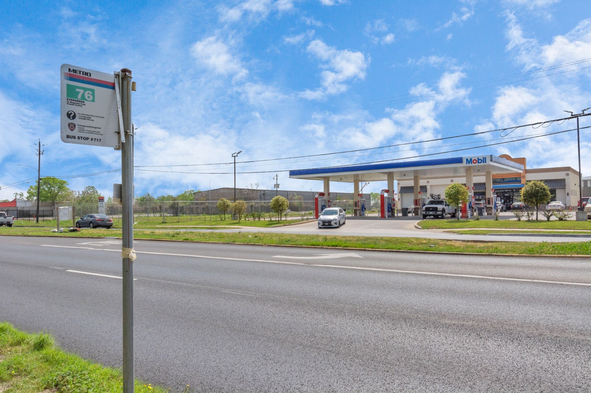 5822 Santa Bernadetta Houston, TX 77017 - Photo 24 of 34 Bus stop front of neighborhood