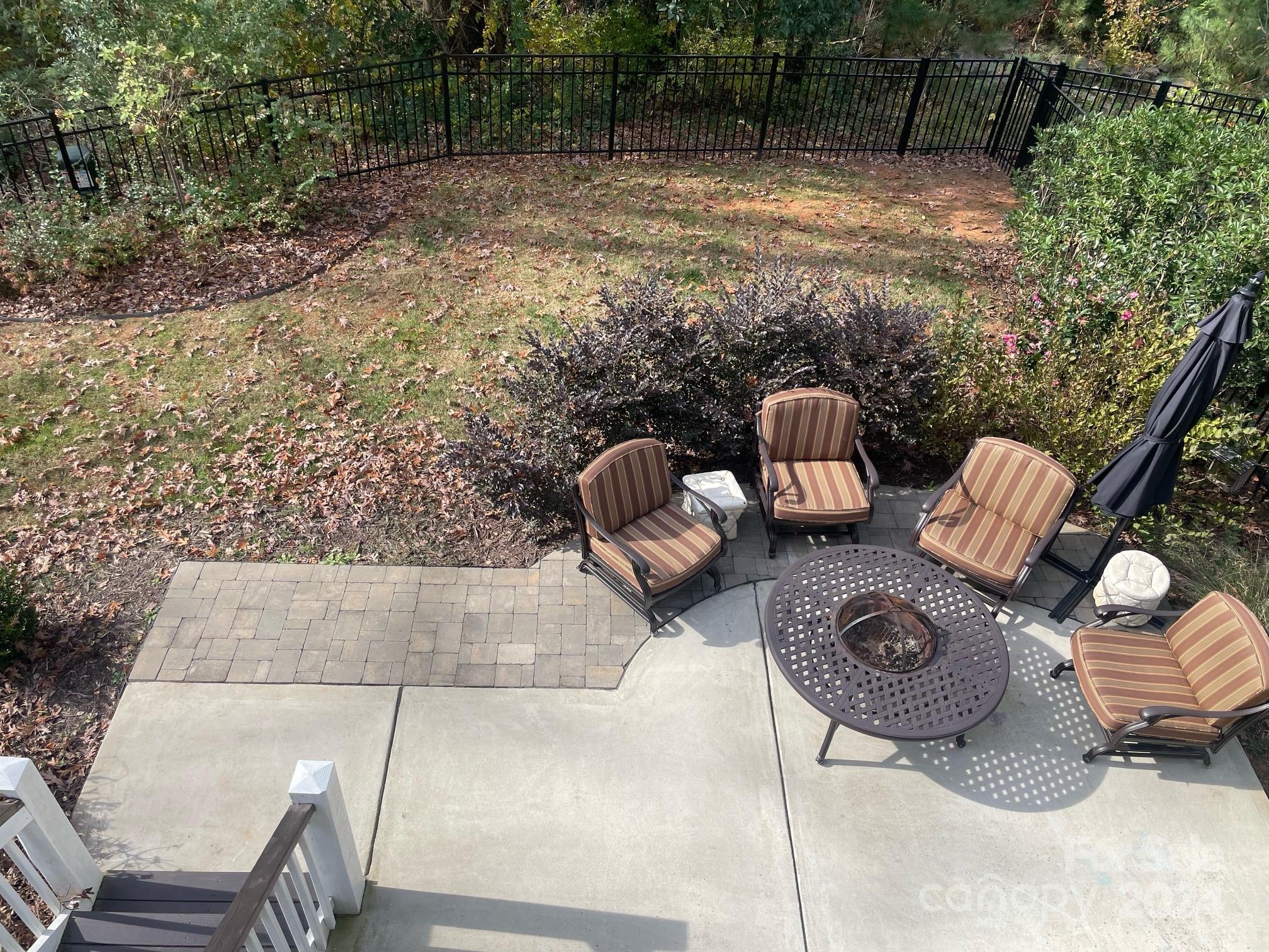 5220 Valley Stream Road Charlotte, NC 28209 - Photo 22 of 24 a view of backyard with furniture