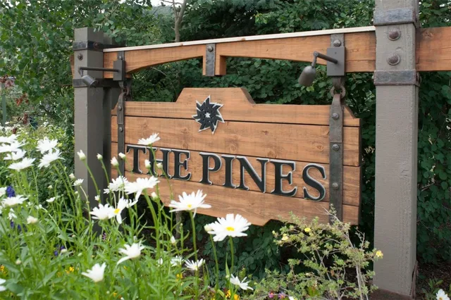 a view of street sign