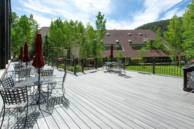 a view of balcony and patio