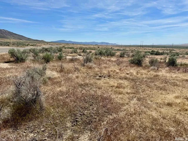 a view of an outdoor space and a mountain view
