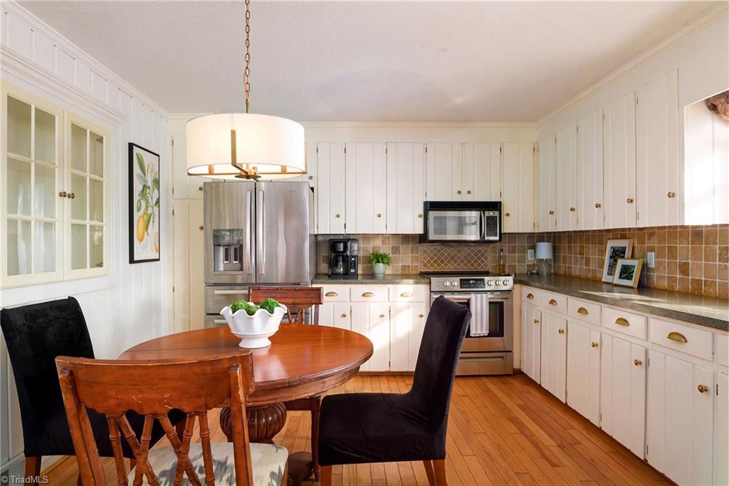 243 Clay Street Linwood, NC 27299 - Photo 19 of 38 Dining Room from kitchen! Open Concept.