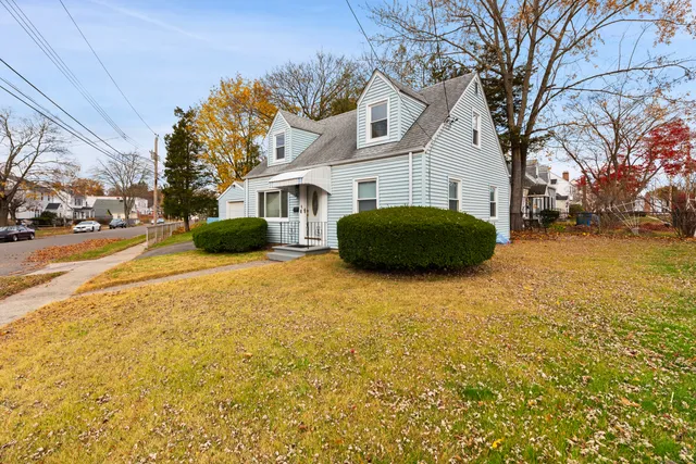a house with a outdoor space