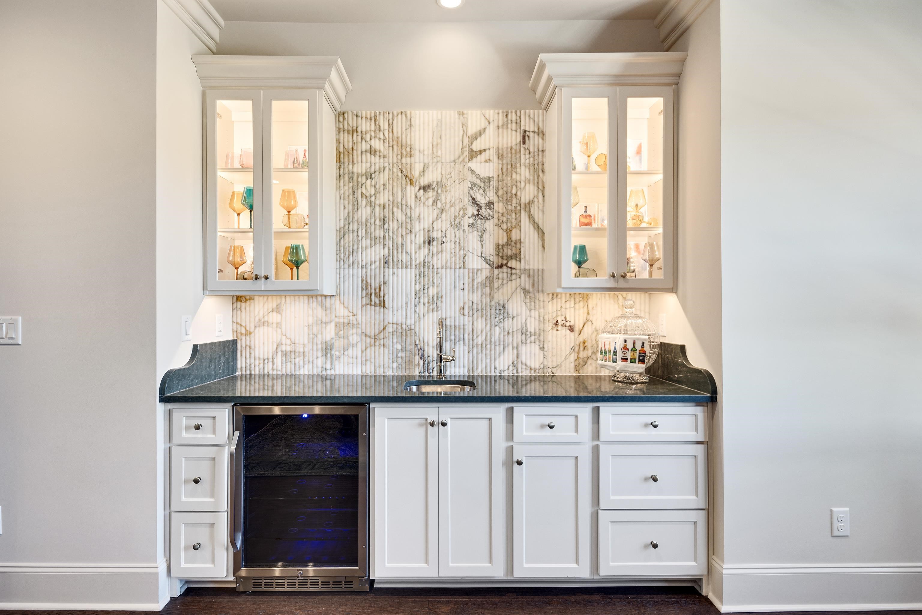 3280 Hidden Creek Loop West Collierville, TN 38017 - Photo 27 of 40 a bathroom with a granite countertop sink and a mirror