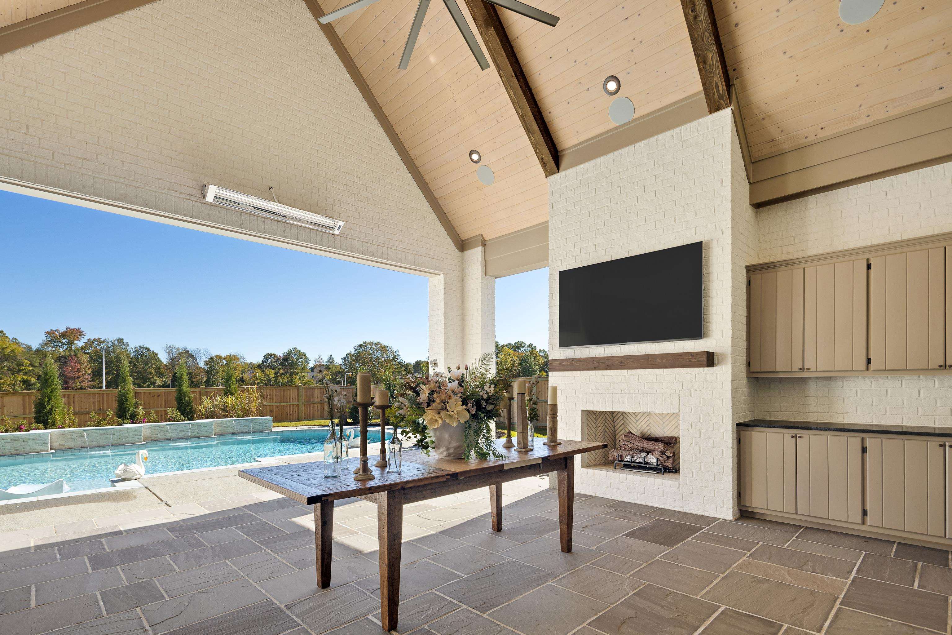 3280 Hidden Creek Loop West Collierville, TN 38017 - Photo 33 of 40 a view of a porch with furniture