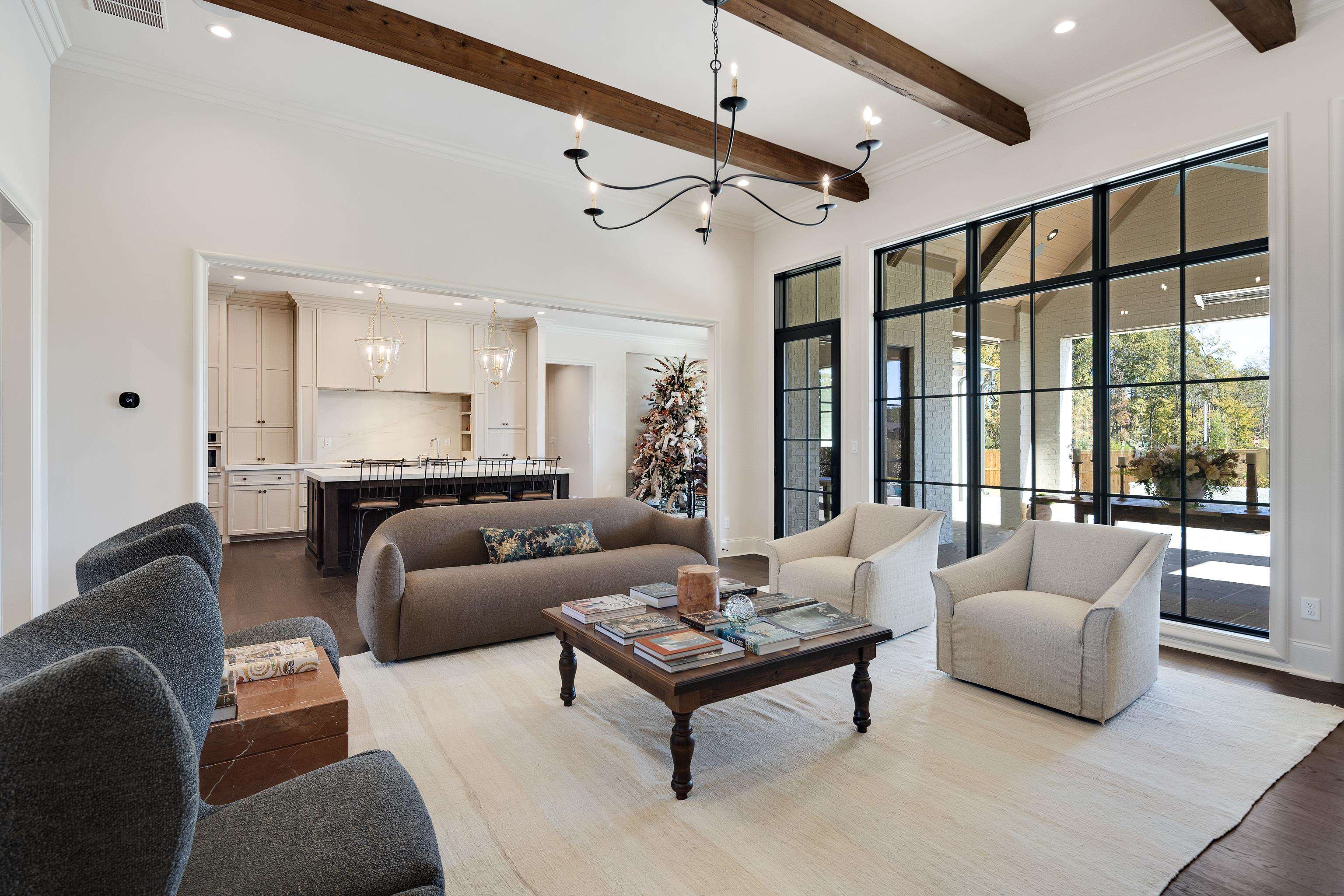 3280 Hidden Creek Loop West Collierville, TN 38017 - Photo 8 of 40 a living room with furniture and a large window