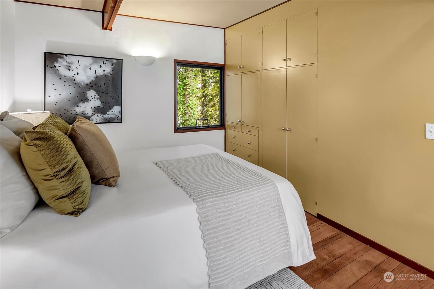 1360 Southwest 175th Street Normandy Park, WA 98166 - Photo 12 of 29 a bedroom with a bed and a window
