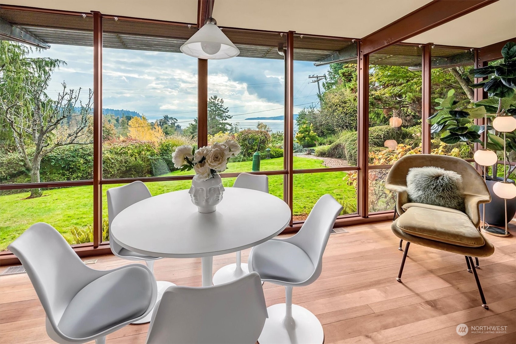 1360 Southwest 175th Street Normandy Park, WA 98166 - Photo 3 of 29 a outdoor dining space with furniture and garden view