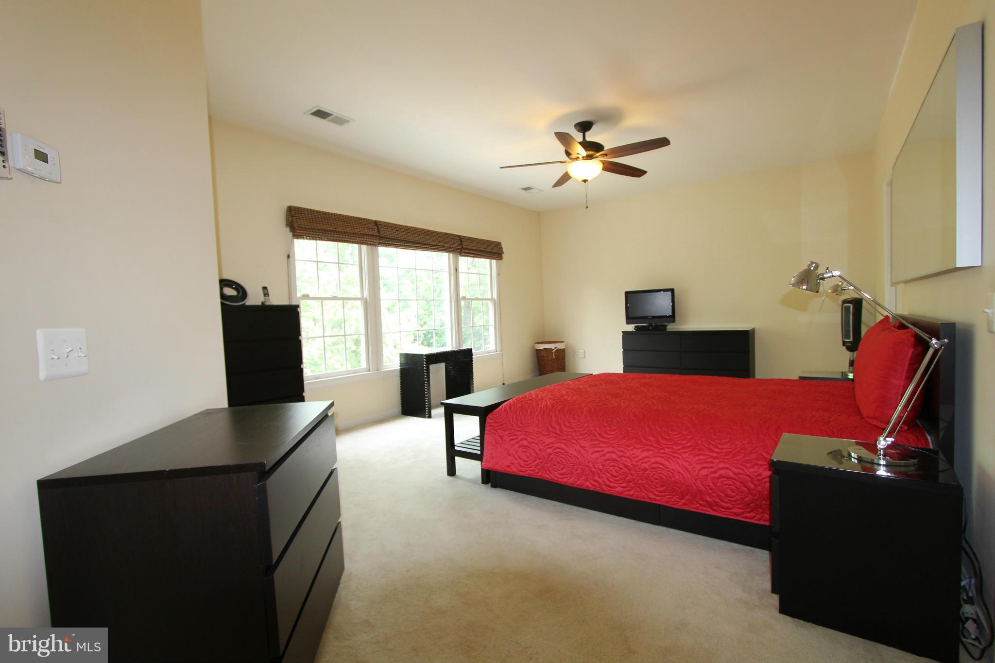 6032 Sumner Road Alexandria, VA 22310 - Photo 13 of 30 Large master bedroom w/ ceiling fan/light