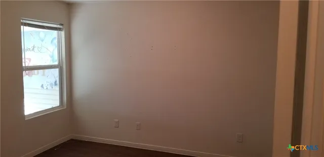 a small space with a window