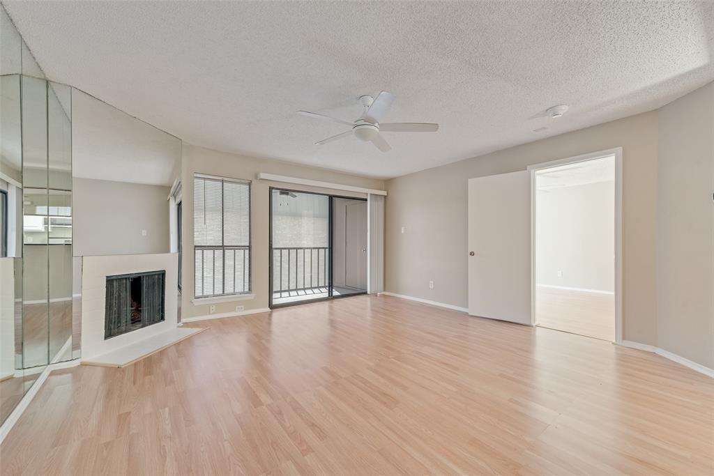 Living Room with Fireplace