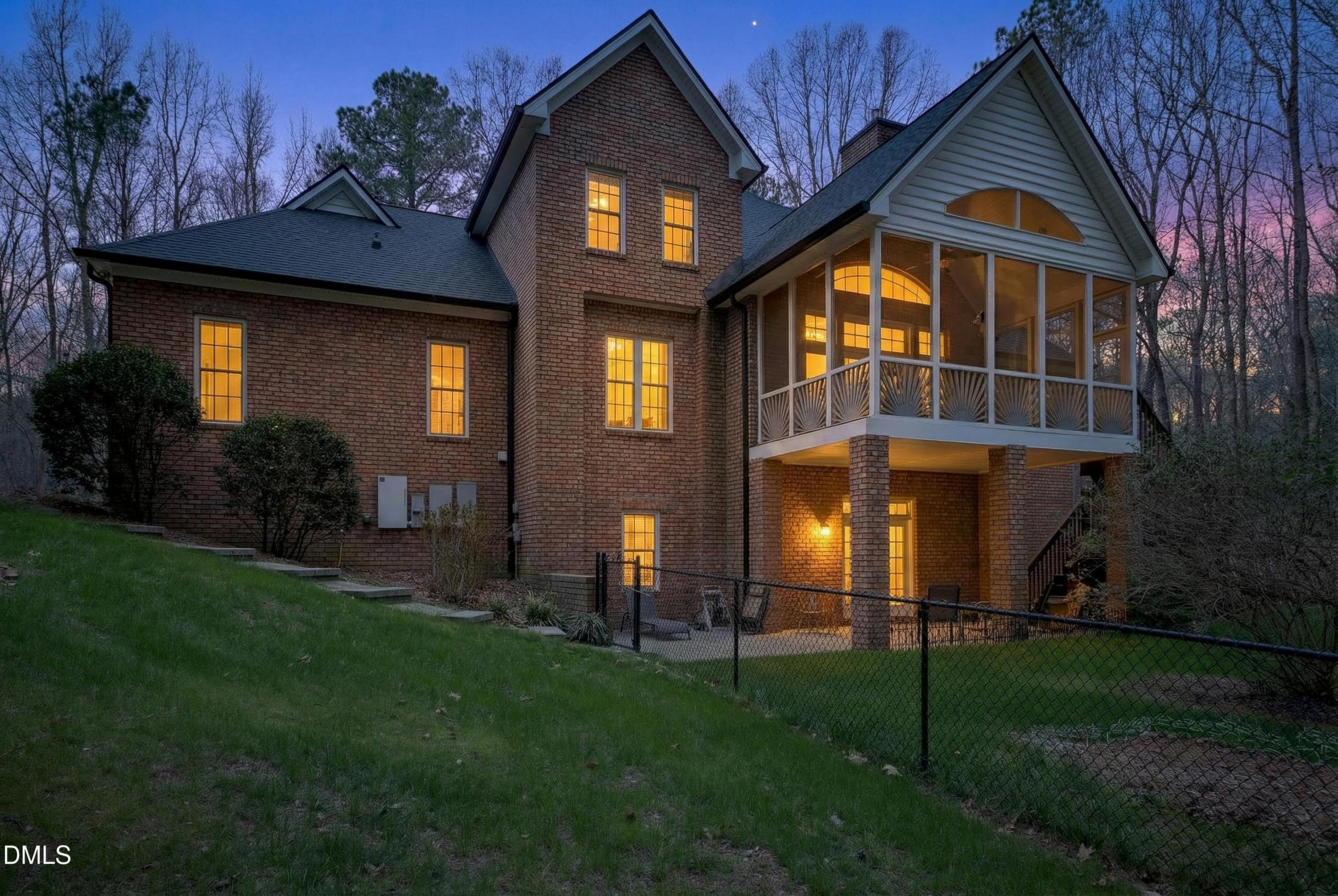 4613 Cross Brook Lane Raleigh, NC 27610 - Photo 43 of 53 front view of house with a yard
