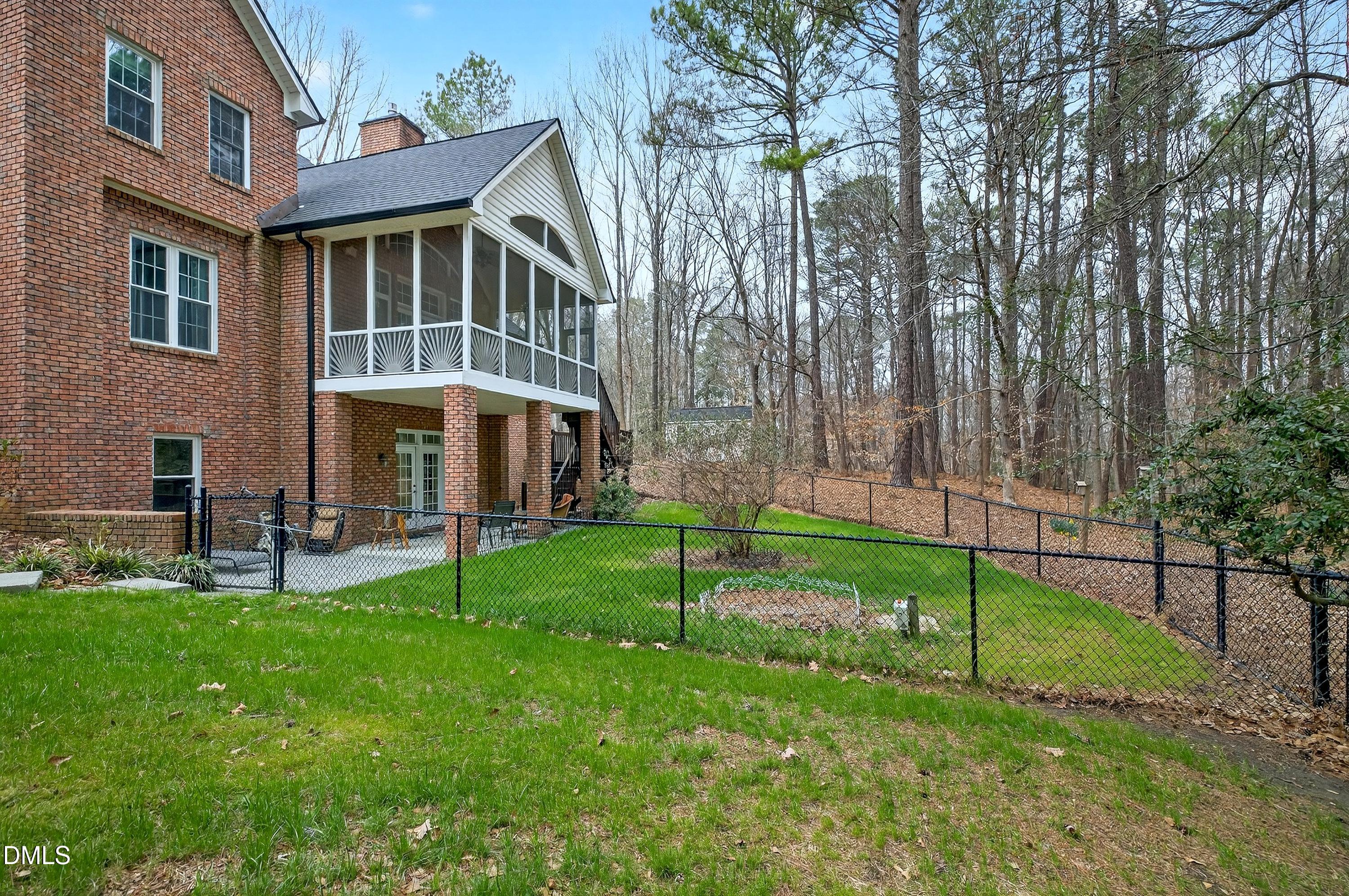 4613 Cross Brook Lane Raleigh, NC 27610 - Photo 50 of 53 a front view of house with yard