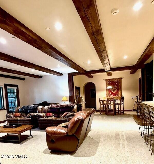 140 Elk Woods Road Edwards, CO 81632 - Photo 23 of 46 a living room with furniture a window and flowerpot