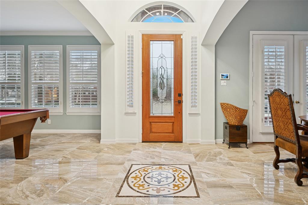 125 Bricknell Lane Coppell, TX 75019 - Photo 3 of 27 a view of a entryway with a workspace