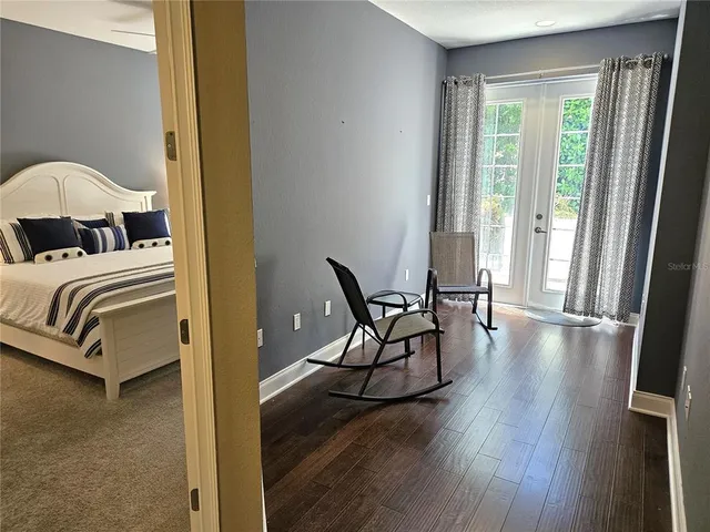 a view of a double vanity sink mirror and shower