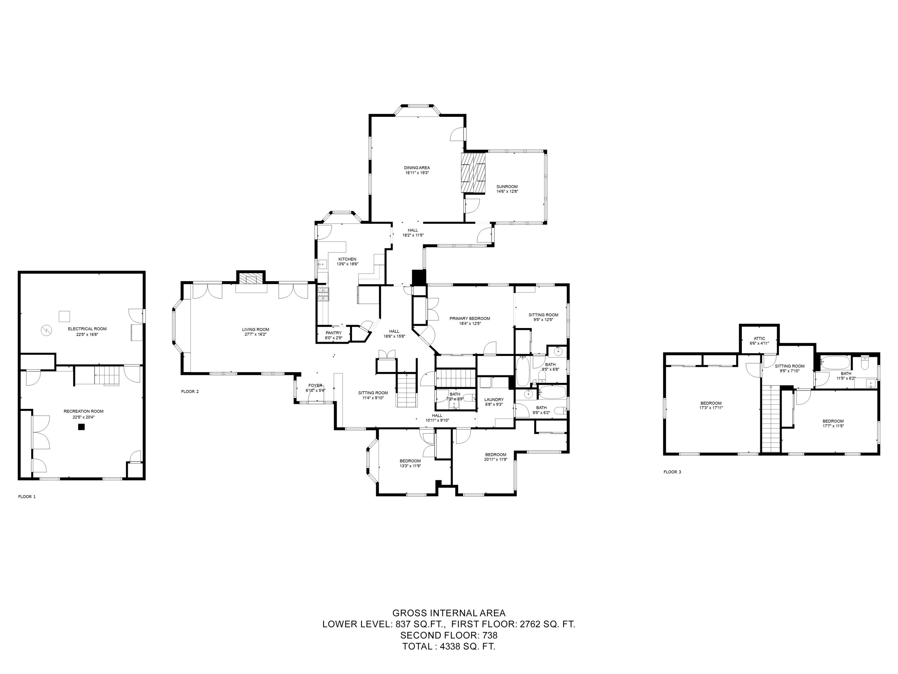 53 Fox Run Road New Canaan, CT 06840 - Photo 36 of 39 a picture of floor plan