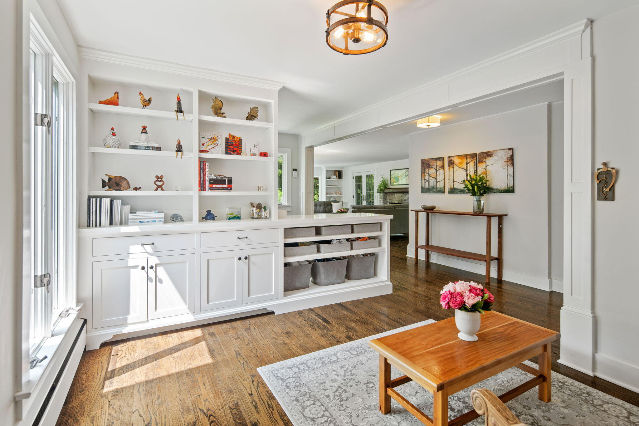 53 Fox Run Road New Canaan, CT 06840 - Photo 10 of 39 a living room with furniture and wooden floor