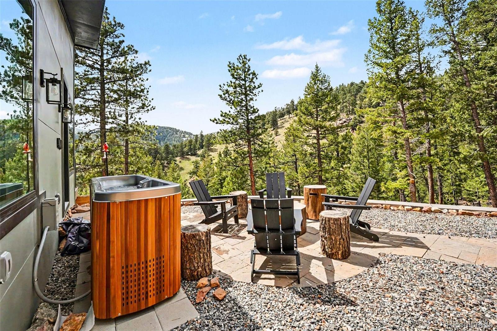 7231 Timber Trail Road Evergreen, CO 80439 - Photo 30 of 35 view of outdoor space with seating space
