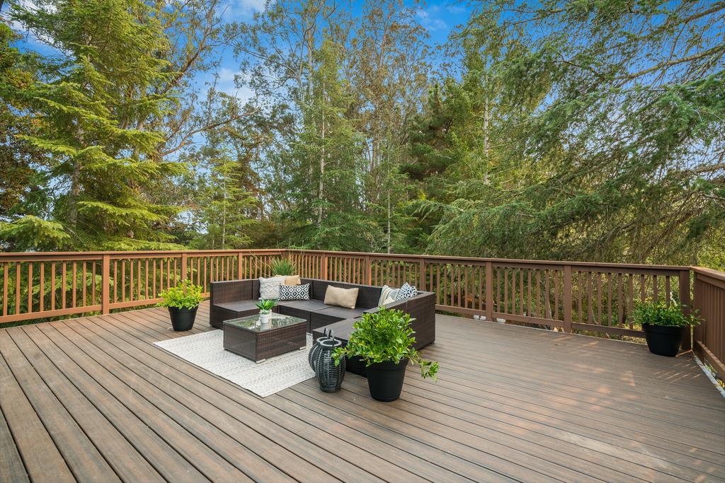 390 Brooktree Ranch Road Aptos, CA 95003 - Photo 12 of 33 a view of a deck