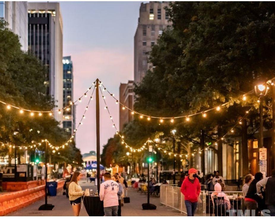 167 Dunloe Loop Raleigh, NC 27603 - Photo 15 of 16 a view of city with lots of tall buildings