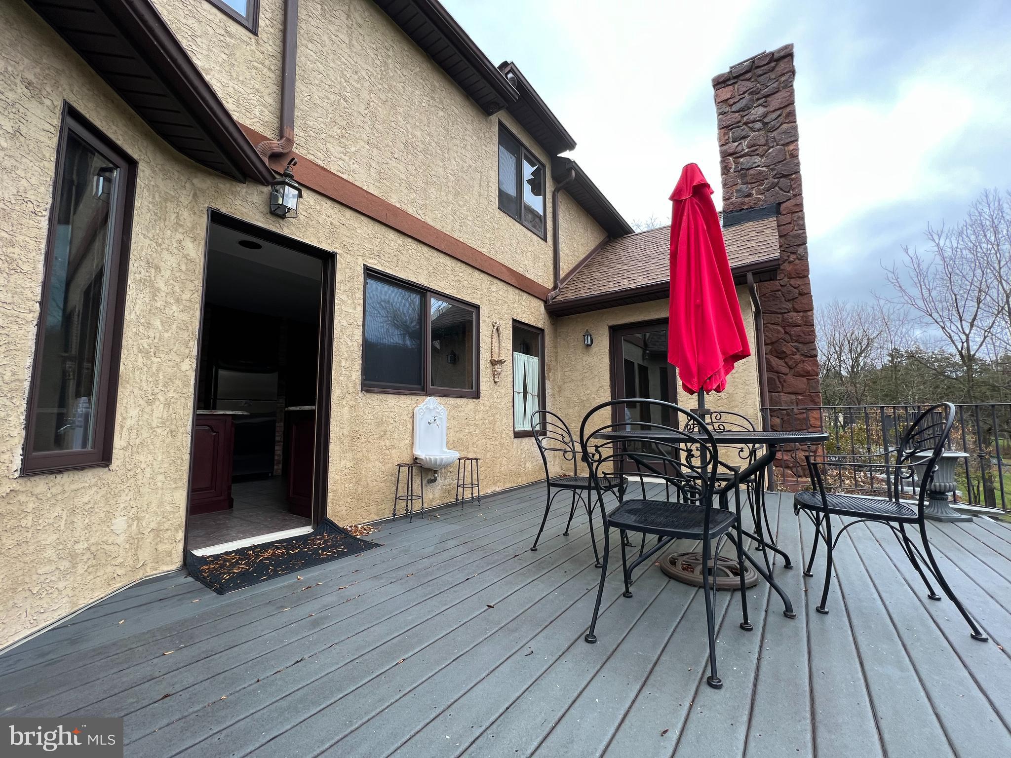 45 Spring Mt Road Schwenksville, PA 19473 - Photo 49 of 80 Deck off kitchen and FR