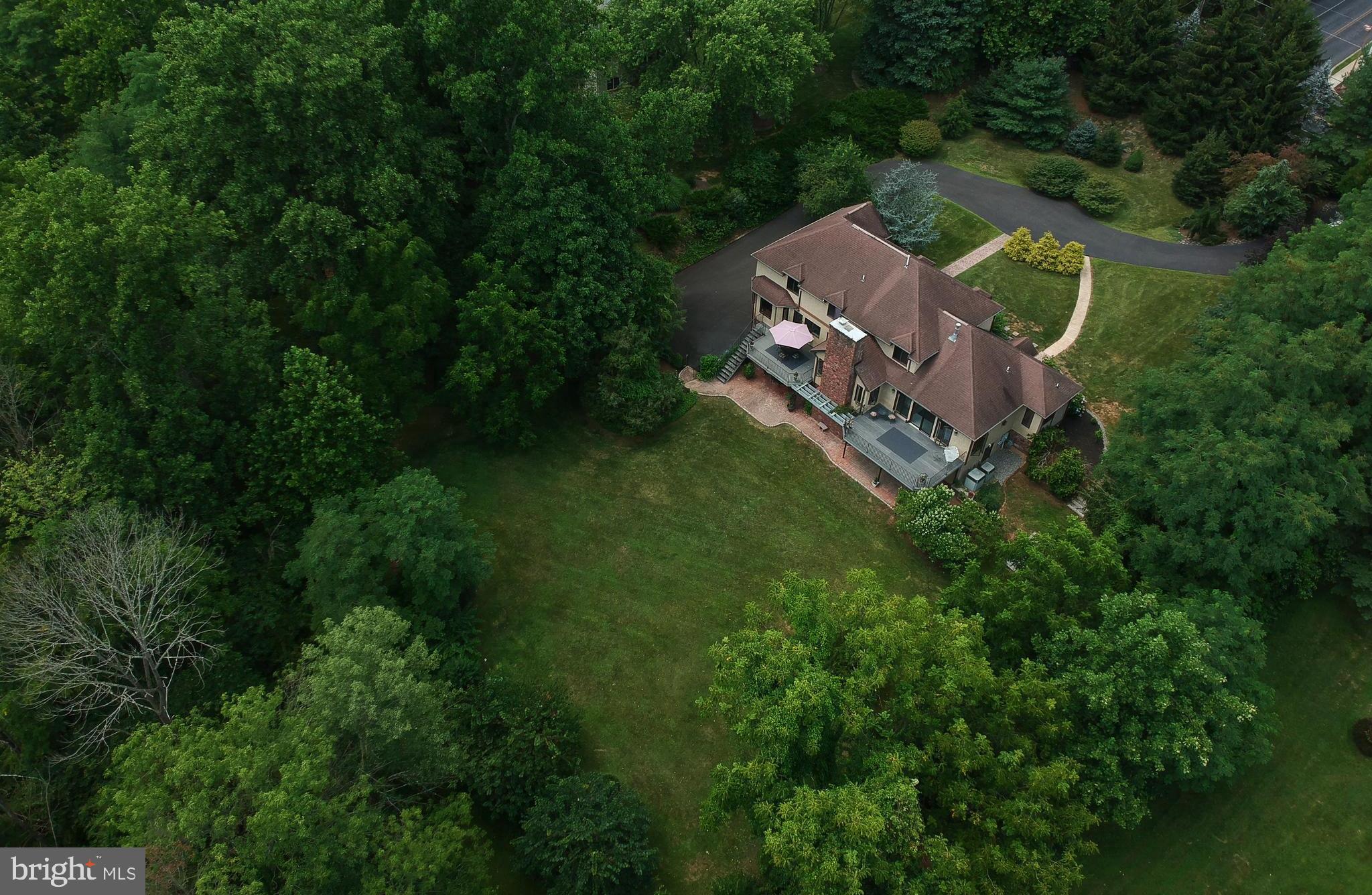 45 Spring Mt Road Schwenksville, PA 19473 - Photo 59 of 80 Aerial of Rear