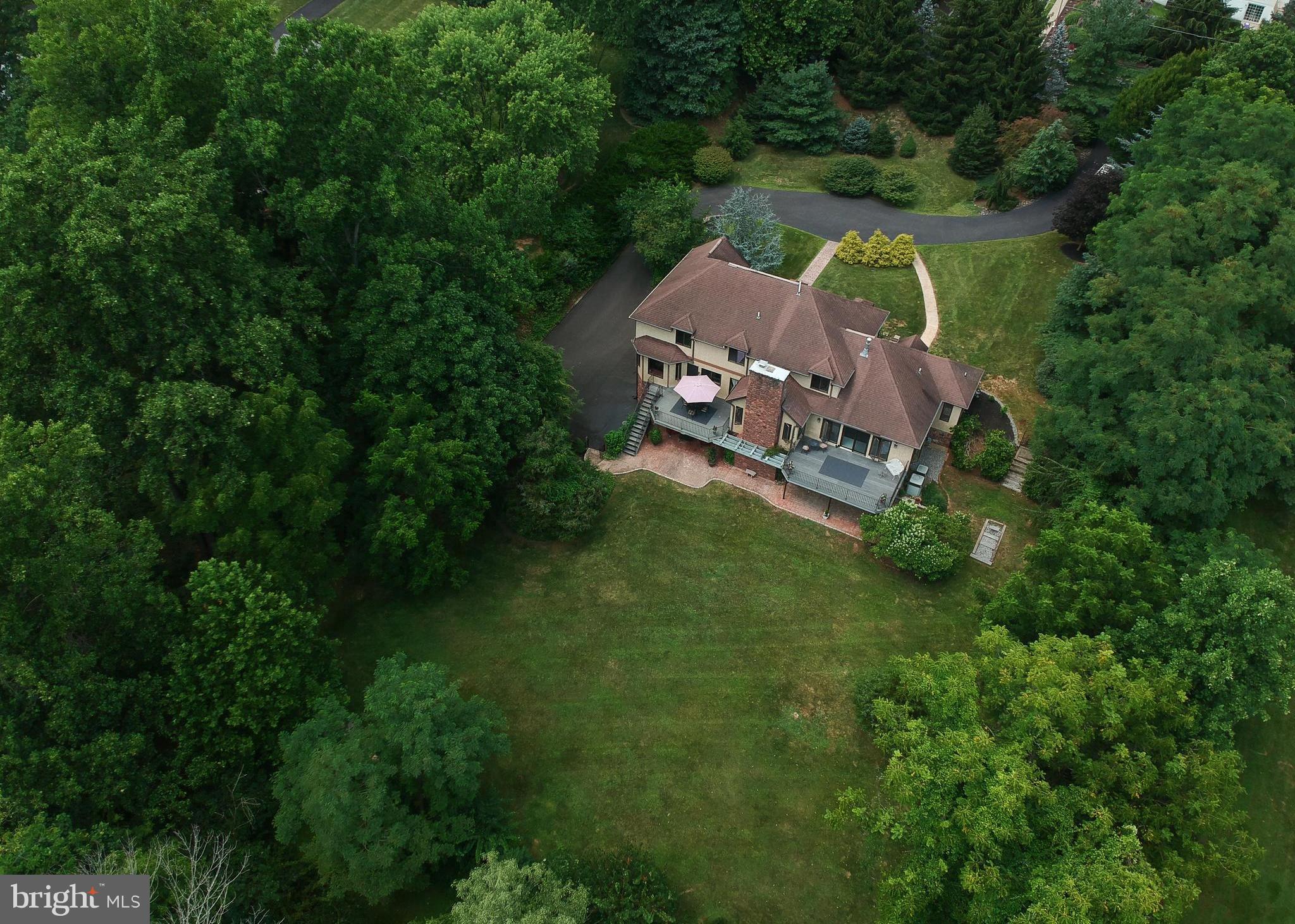 45 Spring Mt Road Schwenksville, PA 19473 - Photo 60 of 80 Aerial of Rear