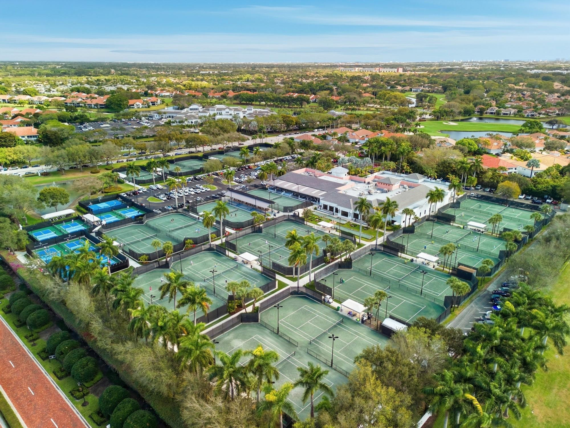 2498 Northwest 63rd Street Boca Raton, FL 33496 - Photo 39 of 39 an aerial view of residential houses with outdoor space