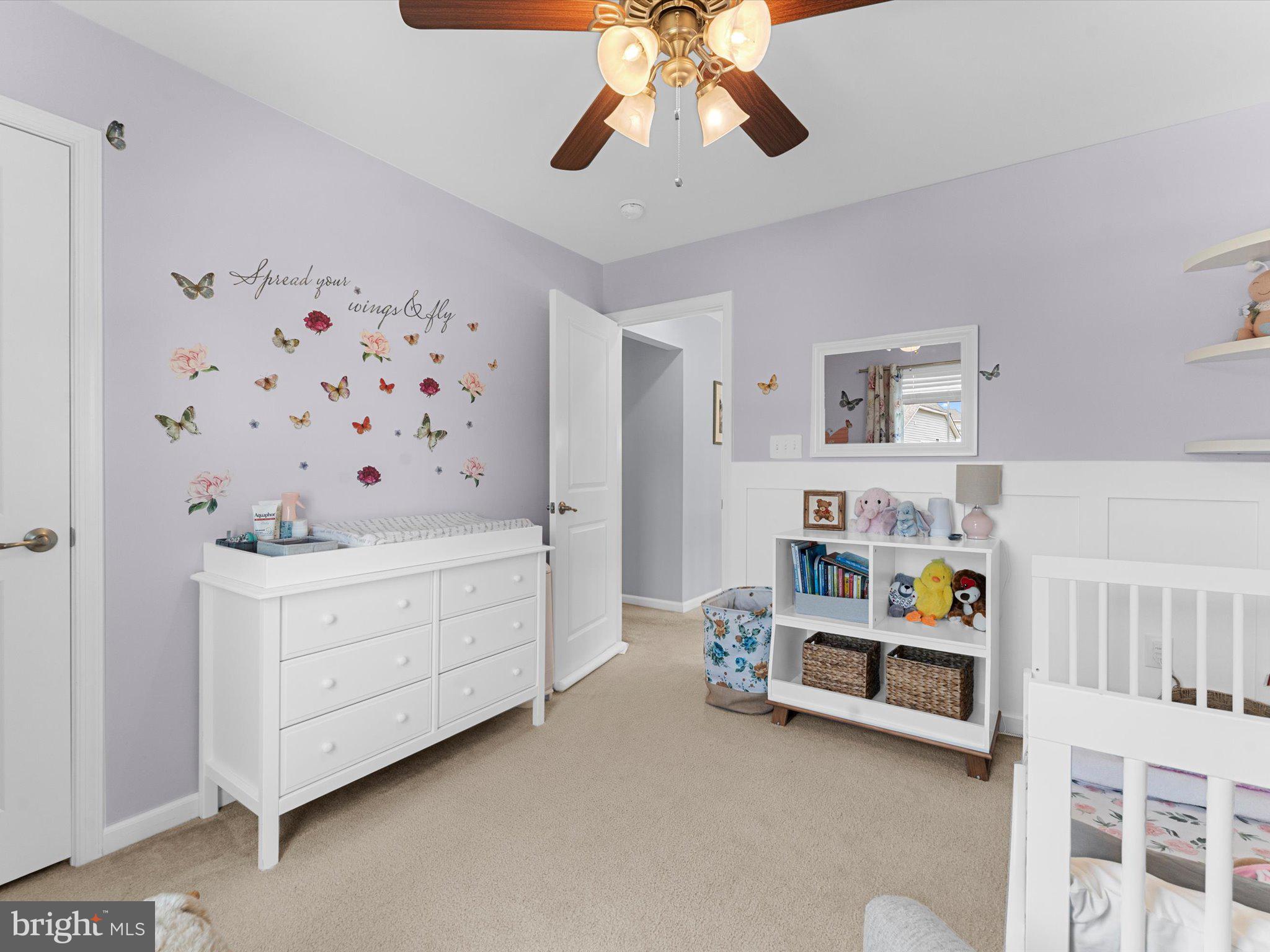 2381 Jersey Pine Ridge Charlottesville, VA 22911 - Photo 45 of 72 Charming nursery with butterfly decor.