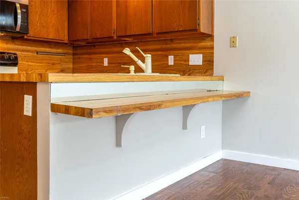 a close view of closet