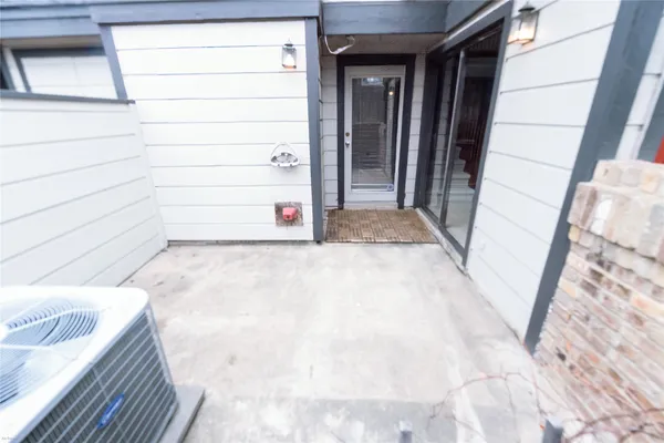 a view of a small space