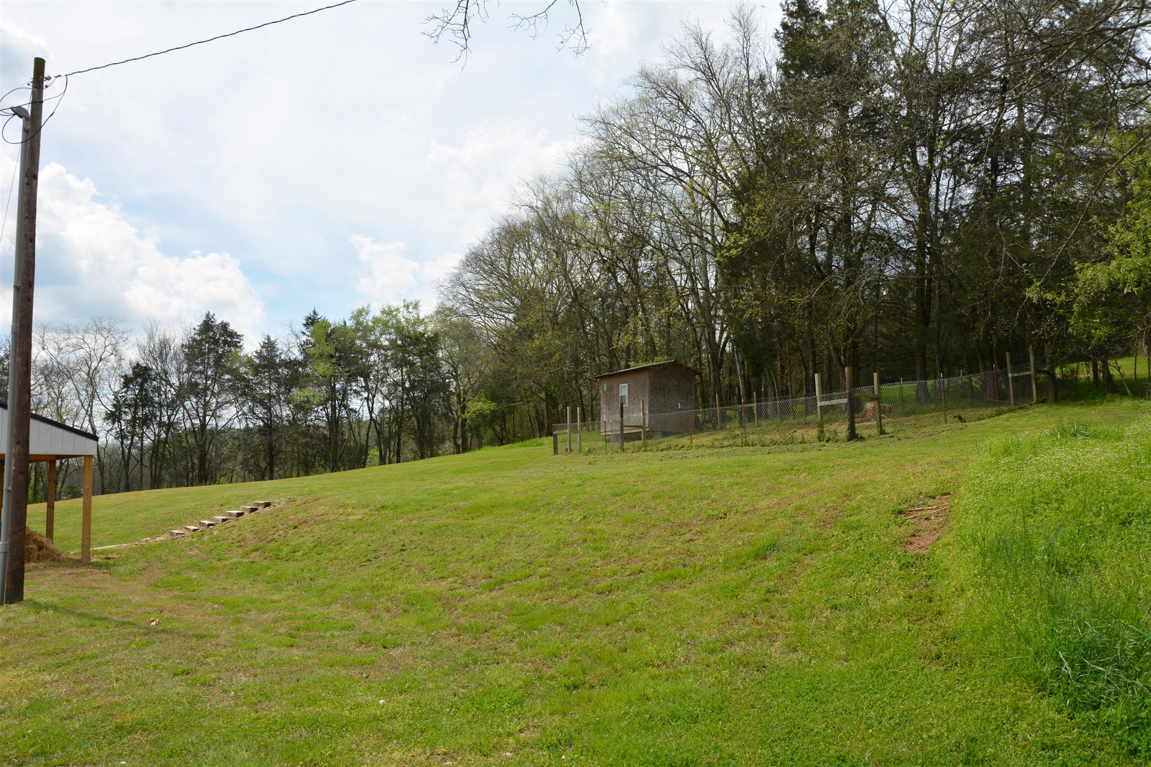136 McBurg Road Frankewing, TN 38459 - Photo 17 of 20 The property also has a dog run and storage building off of the carport.