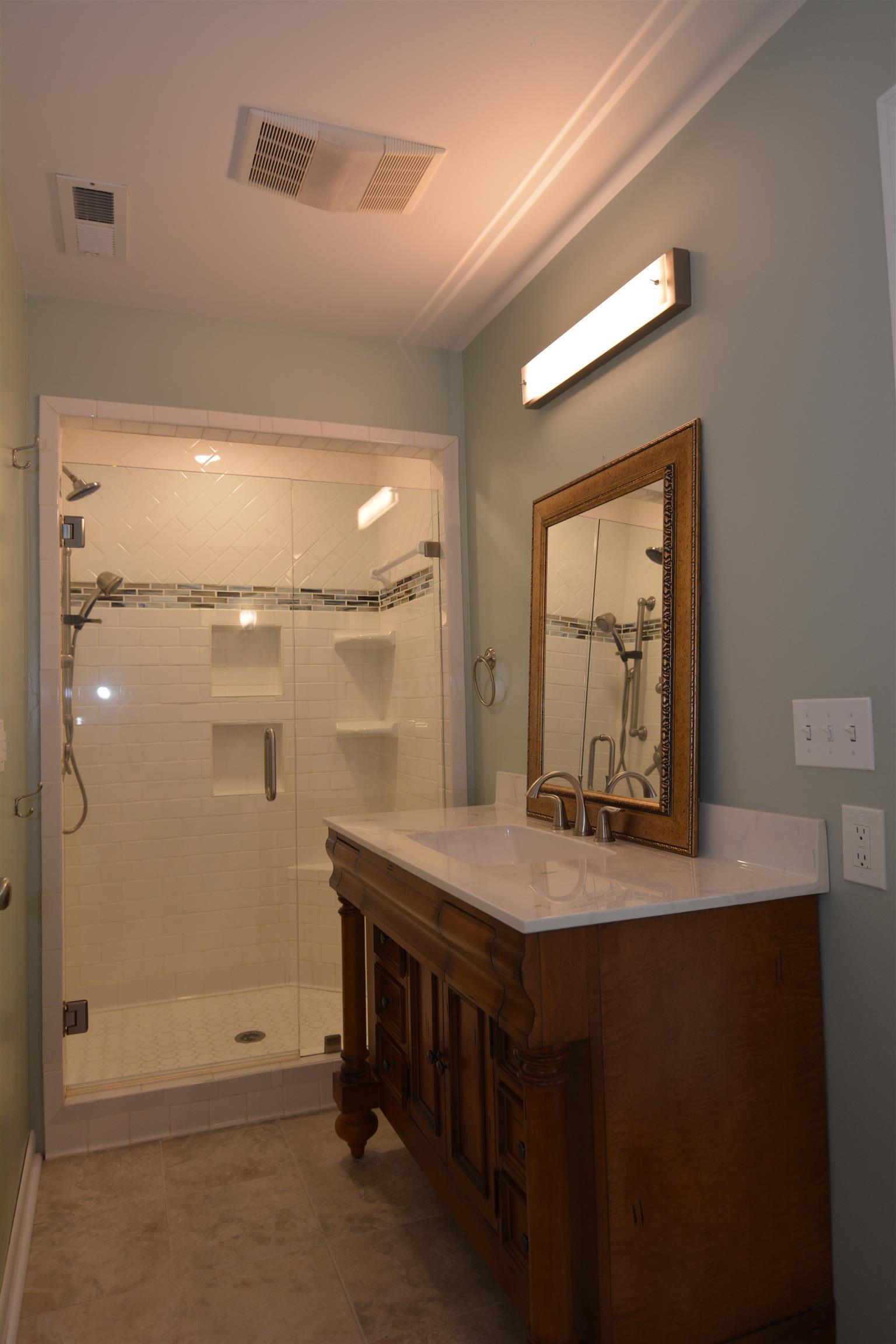 136 McBurg Road Frankewing, TN 38459 - Photo 4 of 20 The master bedroom has a beautiful tiled shower.