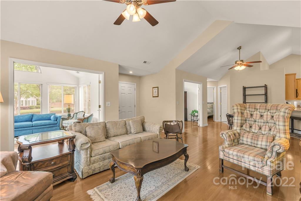 705 Ledgestone Court Tega Cay, SC 29708 - Photo 9 of 24 a living room with furniture and a large window