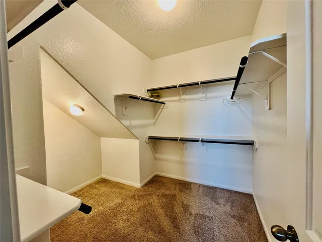 a view of walk in closet