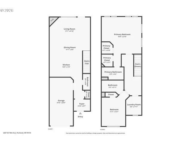 $475,000 | 2257 Southeast 76th Avenue, Portland, OR 97215