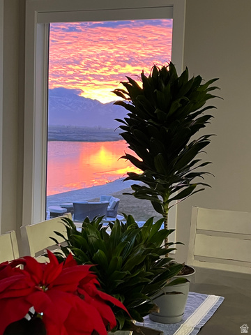 21 Pier Place Tooele, UT 84074 - Photo 106 of 112 Window framing a scenic mountain and water backdrop