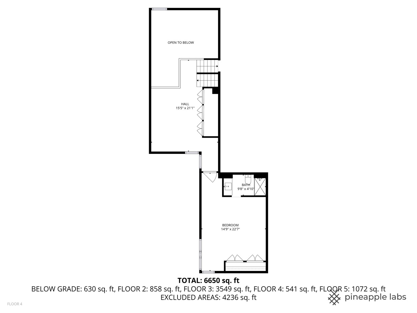 12 Rock Ridge Lane Barrington Hills, IL 60010 - Photo 50 of 52 a black and white photo of a floor plan