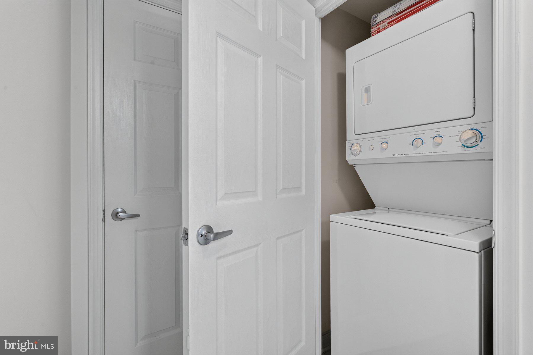 2726 Gallows Road, Unit 101 Vienna, VA 22180 - Photo 15 of 25 Efficient laundry nook with dual units.