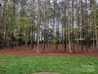 a view of outdoor space with a garden