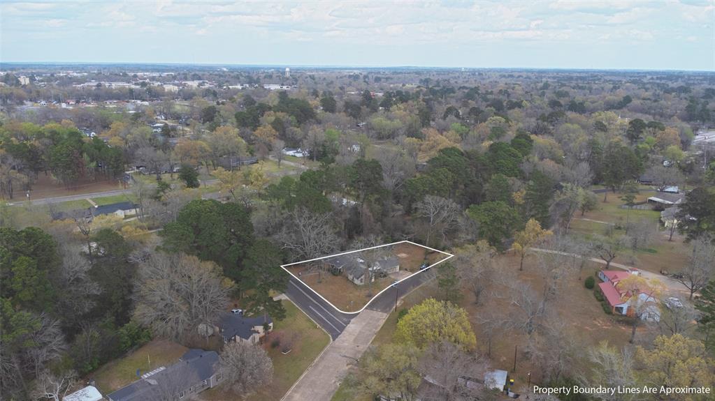 2414 South Martin Street Kilgore, TX 75662 - Photo 29 of 38 an aerial view of a house with a yard