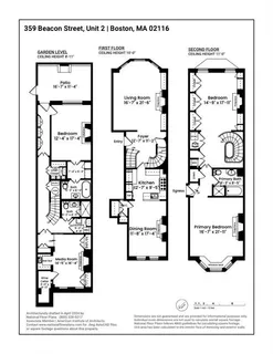 $5,450,000 | 359 Beacon Street, Unit 2, Boston, MA 02116